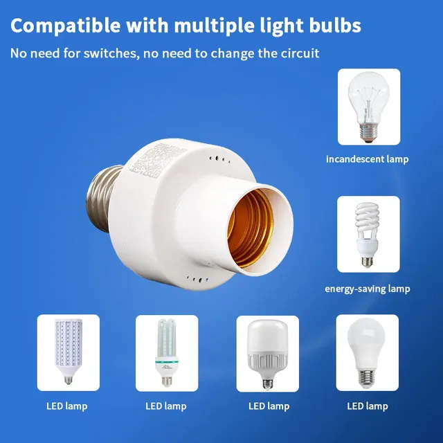 Adaptateur de douille d'ampoule E27 – vue 2