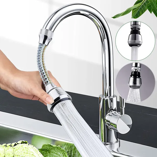 Tête de robinet d'évier de cuisine réglable – vue 4