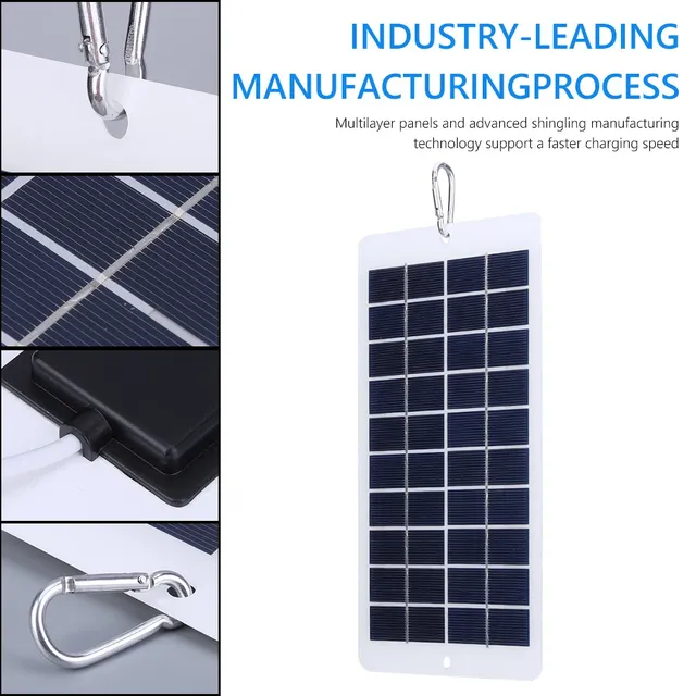 Chargeur de panneau solaire 20W 5V – vue 4