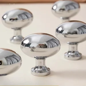 Poignées tiroir armoire meubles poignées de cuisine pour armoire bouton porte tiroir meubles cuisine doré monotrou