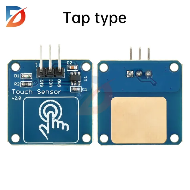 Module de commutation tactile à capteur tactile TTP223B – vue 2