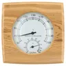 Thermomètre hygromètre sauna analogique bois cèdre… – vue 3