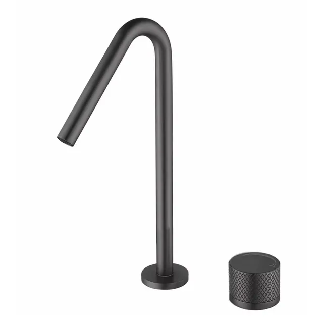 Robinet lavabo vasque surélevé colonne bec haut jet… – vue 6