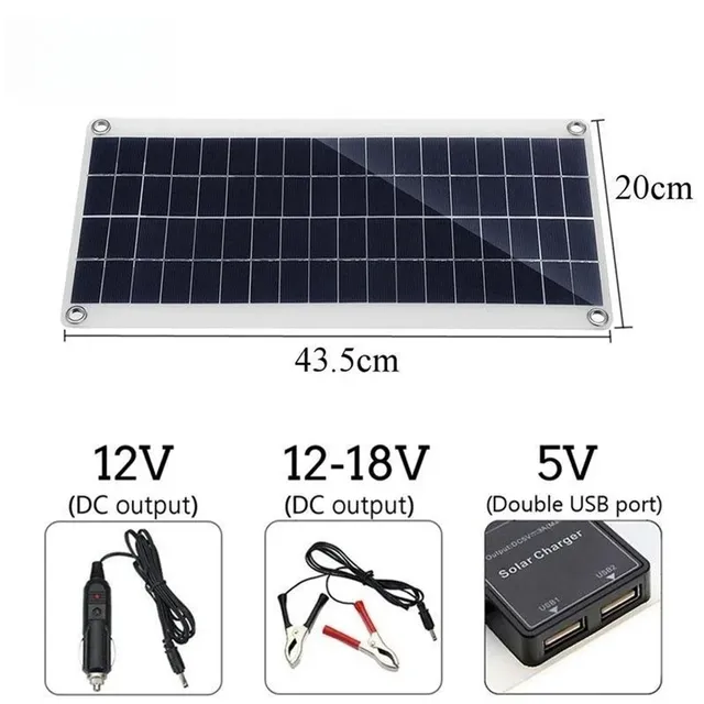 1000W panneau solaire 12V cellule solaire 100A… – vue 3