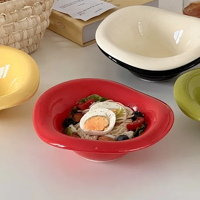 Soucoupe en céramique Ins Style bol à salade lavable au…