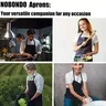 Tablier de cuisine tablier de Chef à col licou avec… – vue 6