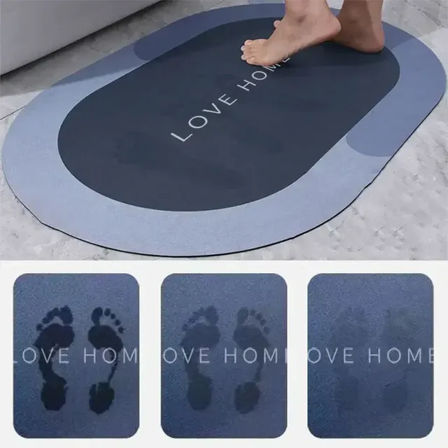 Tapis de bain absorbant pour salle de bain – vue 3