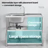 Évier cuisine acier inoxydable cuve unique épaisse… – vue 3