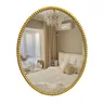 Ellipse miroir rond salle de bain européen rétro mur… – vue 5