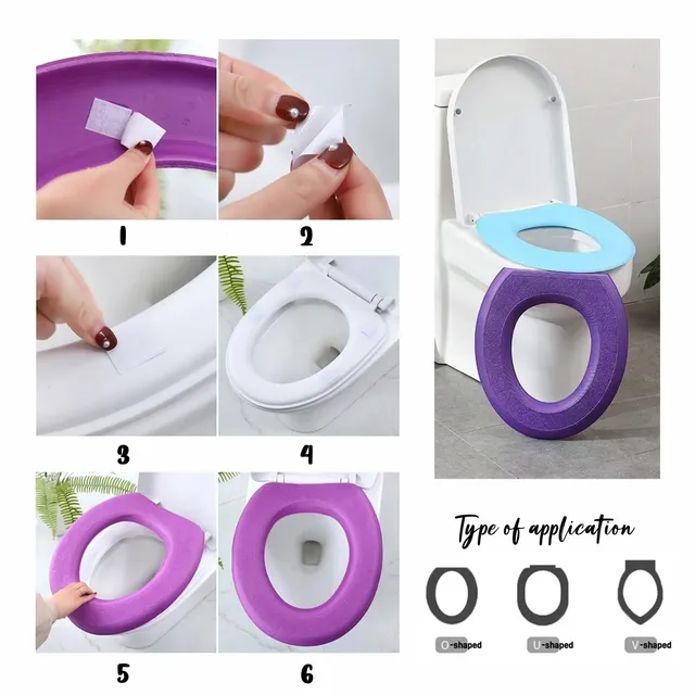 Housse de siège de toilette souple imperméable – vue 6