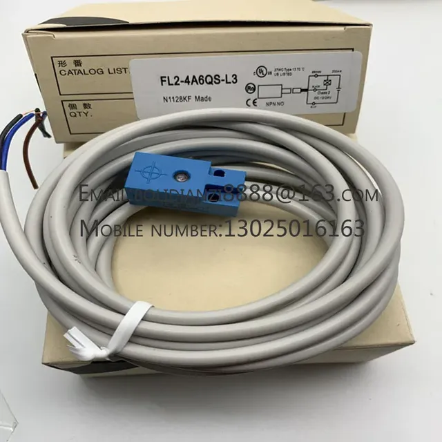 Capteur proximité inductif industriel compact bleu… – vue 2