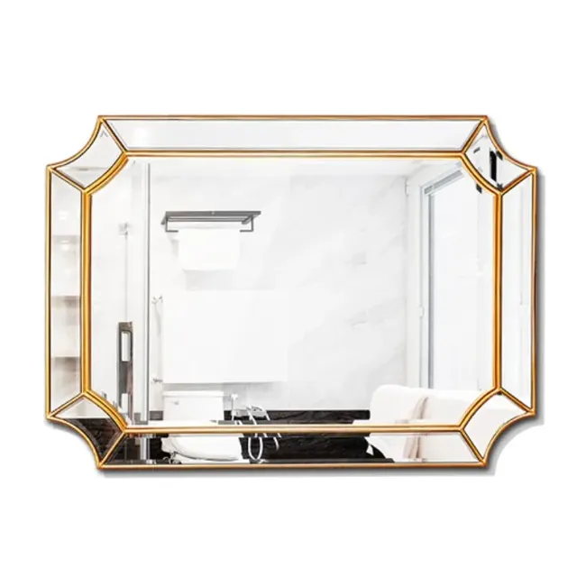 Miroir mural luxueux hôtel karaoké salledebain… – vue 3