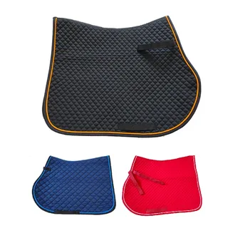 Coussin de selle pour cheval en coton doux absorbant les chocs