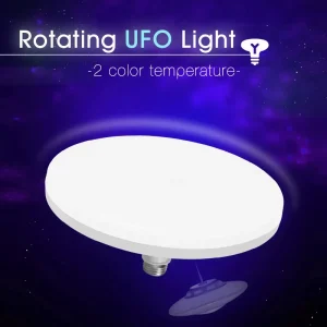 Ampoule LED E27 rotative en forme d’ovni, 6/9/13W, blanc froid et chaud, Super lumineuse, éclairage d’intérieur pour salon et cuisine Ampoule LED E27 rotative en forme d’ovni, 6/9/13W, blanc froid et chaud, Super lumineuse, éclairage d’intérieur pour salon et cuisine