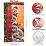 Panneau de porte décoratif de noël – vue 3