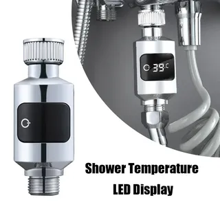 Thermomètre de douche d'eau à affichage LED électrique