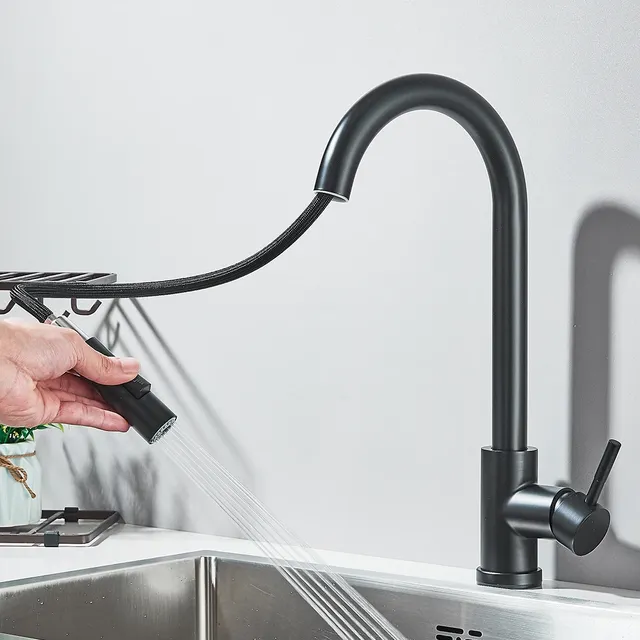 Robinets de cuisine à capteur tactile intelligent – vue 5