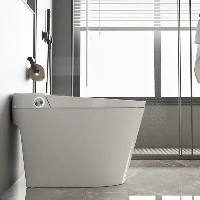 Toilettes intelligentes LED télécommande monobloc… – vue 6