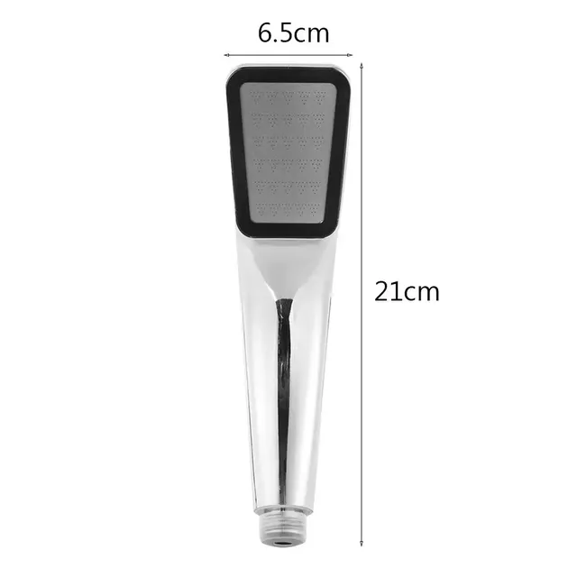 Pommeau de douche à haute pression chromé – vue 6