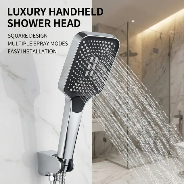 Pommeau de douche réglable avec 3 Modes