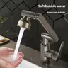 1080 ° Robinet de lavabo mécanique rotatif pour salle de… – vue 3