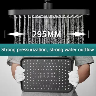 Nouveau Pommeau de douche de pluie à pulvérisation supérieure haute…