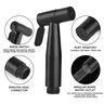 Robinet bidet mural noir mat acier inoxydable douchette… – vue 4