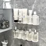 Support de rangement mural pour cosmétiques à 5 grilles – vue 2