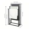 Porte-serviettes Vertical en métal Non perforé – vue 6