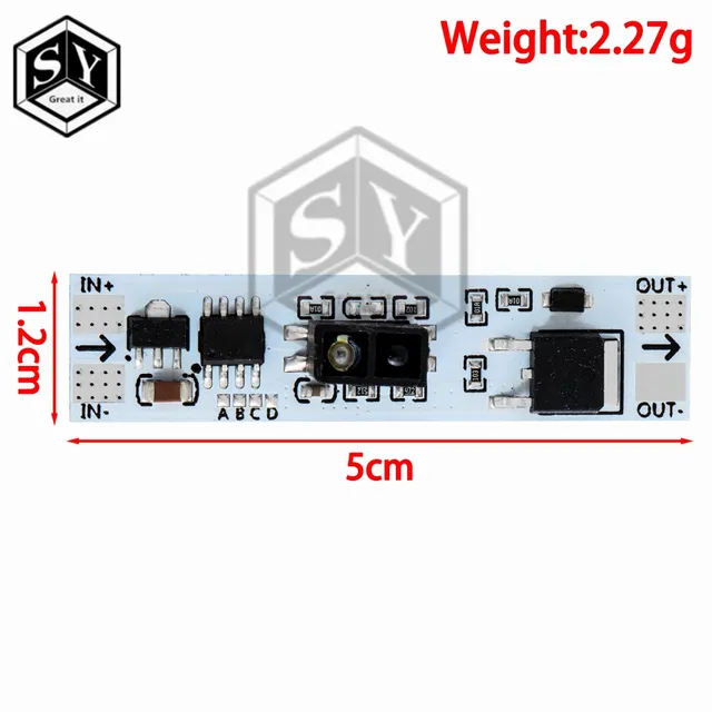 Module capacitif de commutateur tactile 5V-24V 3A – vue 3