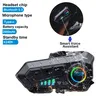 Casque de moto sans fil Bluetooth 5.3 – vue 1