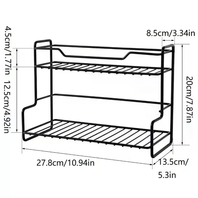 Support de rangement pour comptoir de cuisine – vue 5