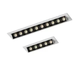 Dimmable LED ciel lumières Downlights projecteurs Angle réglable 220V Grille ligne lumières salon intérieur doublure ampoules d&rsquo;éclairage