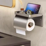 Boîte de papier toilette porte-rouleau de papier toilette mural boîte de rangement de papier toilette supports de support de rangement accessoires de salle de bain