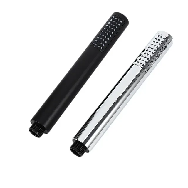 Pommeau de douche à main en plastique noir