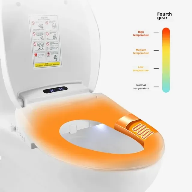 Couvercle siège WC intelligent télécommande chauffage… – vue 4