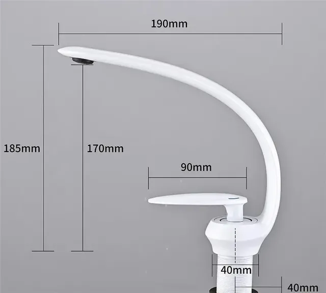Robinet de centre commercial en laiton – vue 7