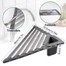 Grand support d'évier d'angle enroulable Durable 46x32CM – vue 6