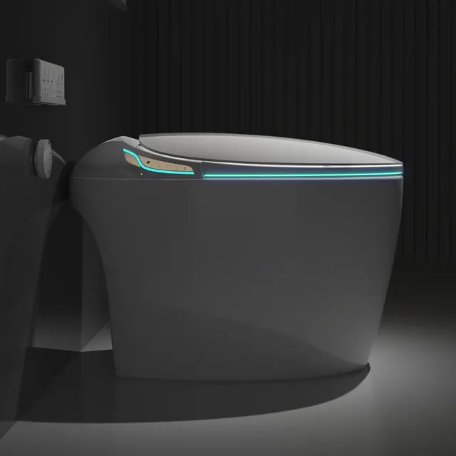 Toilettes intelligentes uniques avec bidet intégré – vue 4