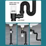 Siphon évier flexible extensible corrugé PVC ABS… – vue 6