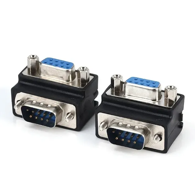 Adaptateur à angle droit D-pad 9 broches DB9 mâle à…