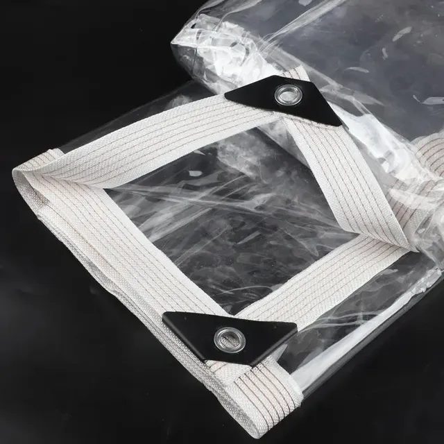 Gril imperméable transparent en PVC personnalisé – vue 2