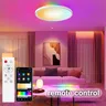 Plafonnier LED Intelligent avec Rétro-Éclairage RGBIC – vue 3