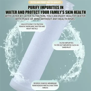 Pommeaux de douche de salle de bains rapide, filtre puissant, pulvérisation de salle de bains portative à 5 modes, pomme de douche avec débit d&rsquo;eau à haute pression