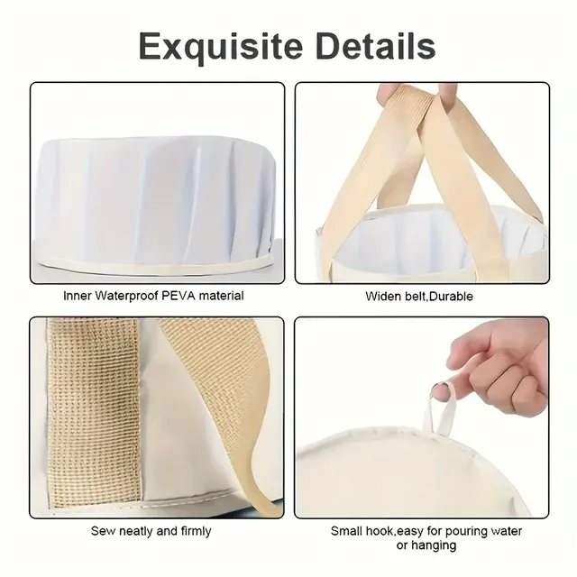 Baignoire de trempage pliable pour pieds – vue 6