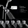 Système de pomme de douche double combiné de luxe – vue 2