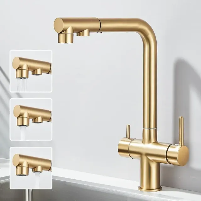 Robinet d'évier de cuisine extractible filtré – vue 6