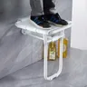 Siège de sécurité pliant avec pieds pour toilettes – vue 3