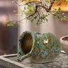 Fontaine solaire à buses pour jardin extérieur – vue 5