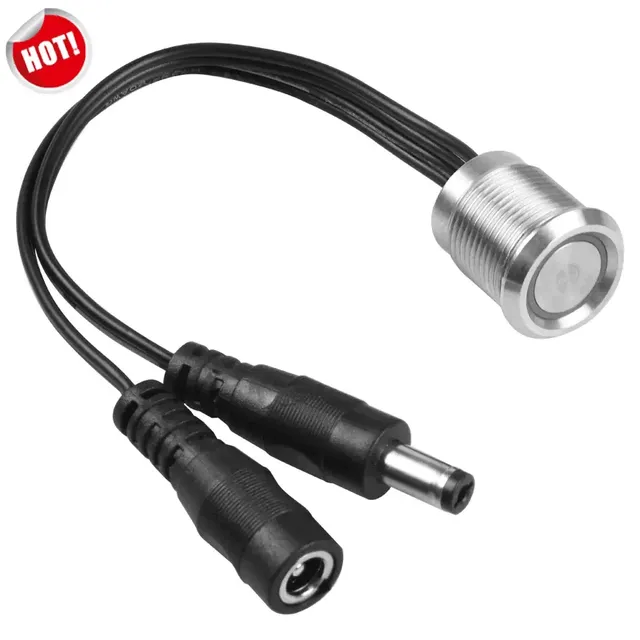 Interrupteur tactile encastrable métal argent brossé… – vue 6